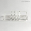 Acrílico Organizador Cosméticos 22X8,5X5Cm
