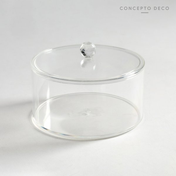 [165526] Acrílico Organizador Cosméticos 14Diamx7Cm