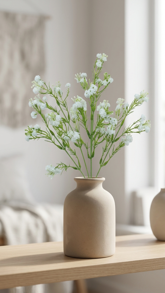 [413521] Gyphsofila X 5 X 33 Cm. Green White