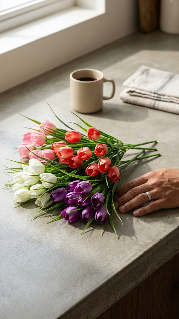 [180325] Ramo X 10 Tulipan 30Cm