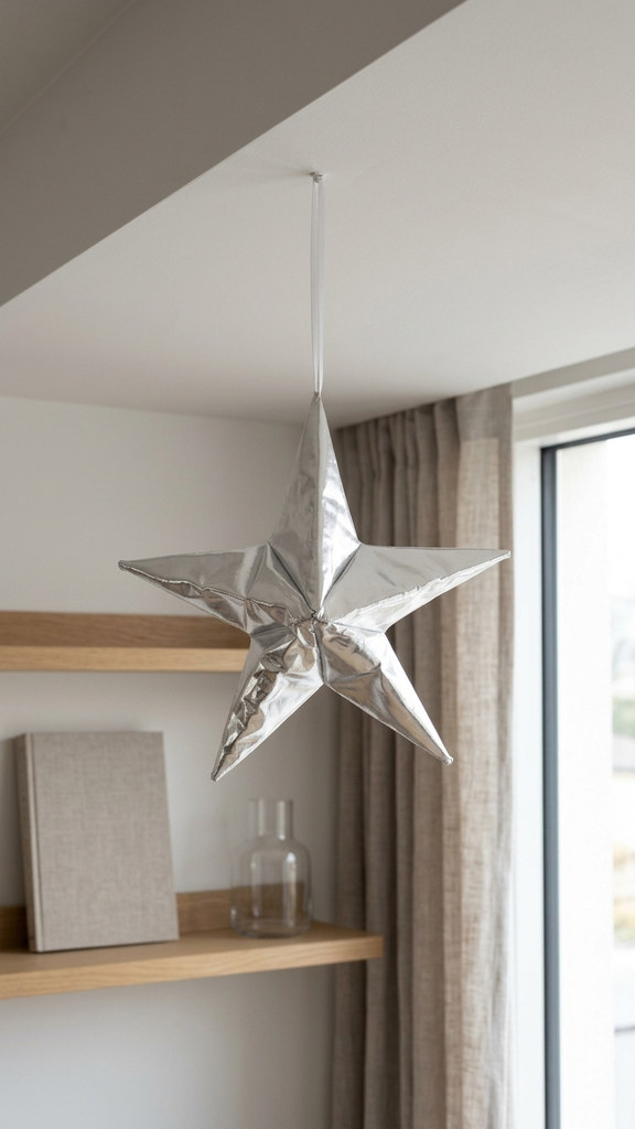 Lxi Estrella Plateada 30Cm Alparamis