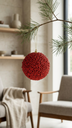 Set x 6 Esferas Navideñas 8 cm – Rojo