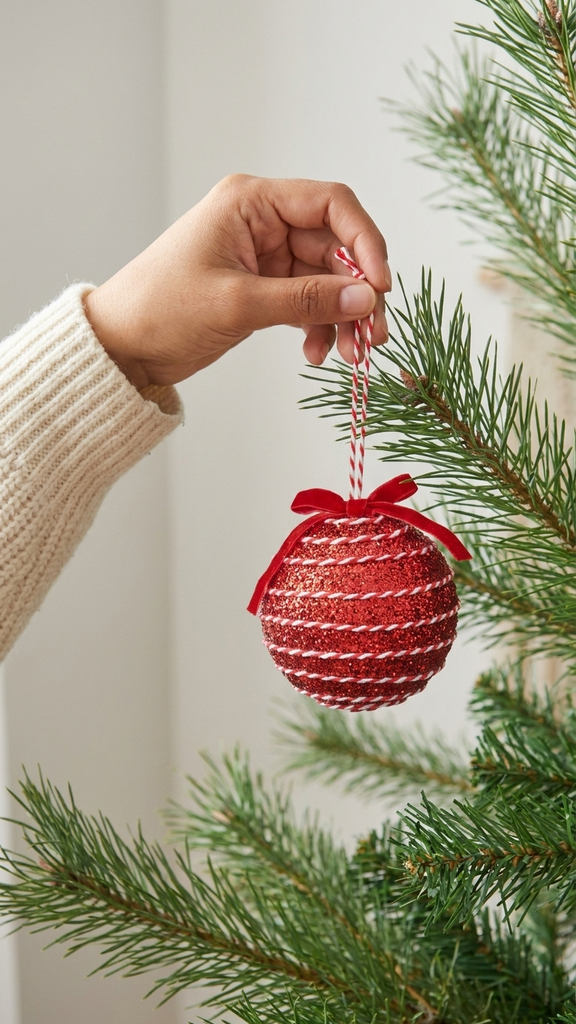 [277238] Set x 6 Esferas Navideñas 10 cm – Rojo
