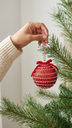 Set x 6 Esferas Navideñas 10 cm – Rojo