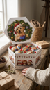 Caja x 14 Esferas Decoradas 7.5 cm (Motivo Gato y Perro) – Brillante y Esmerilado