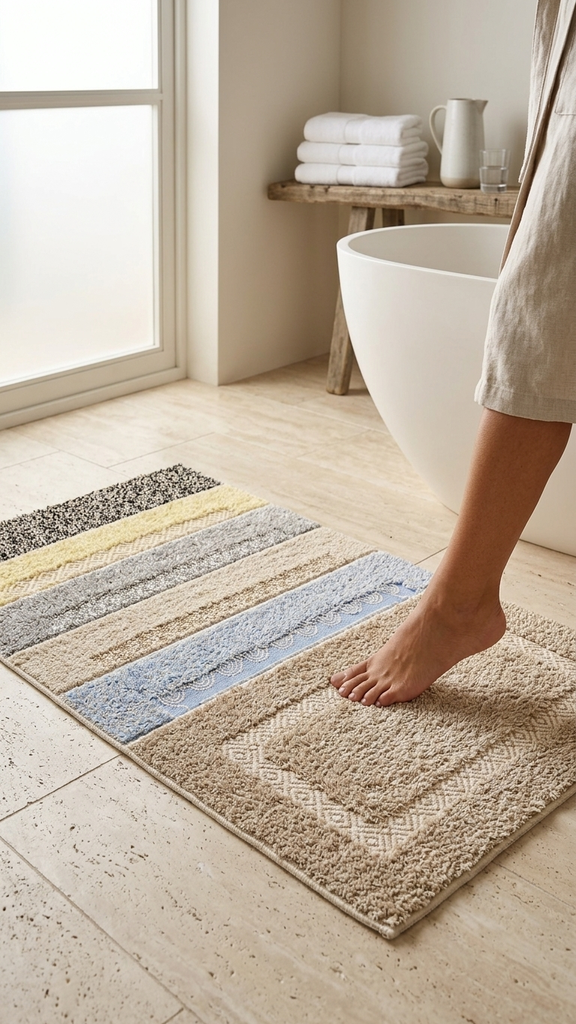 Alfombra Baño 40 X 60 Cm Surtidas