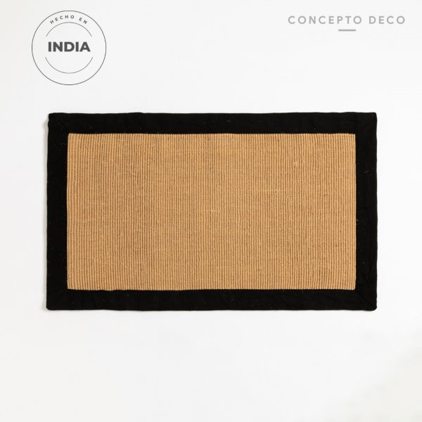 Alfombra India Yute Sisal Natural 45X75Cm