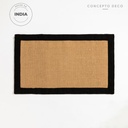 Alfombra India Yute Sisal Natural 45X75Cm