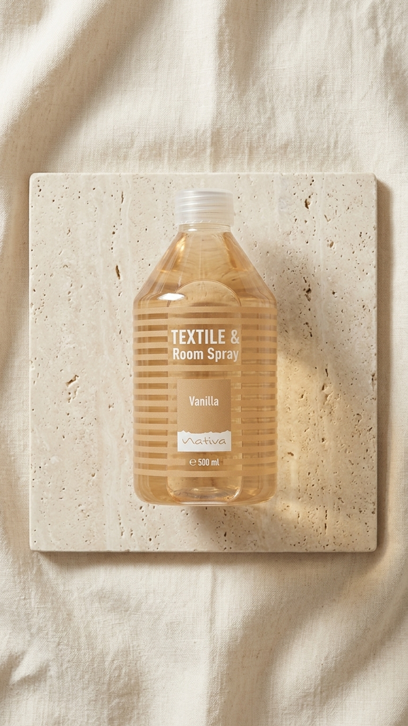 Repuesto Aroma Textil 500Cc Essentials Vainilla Nativa by Alparamis