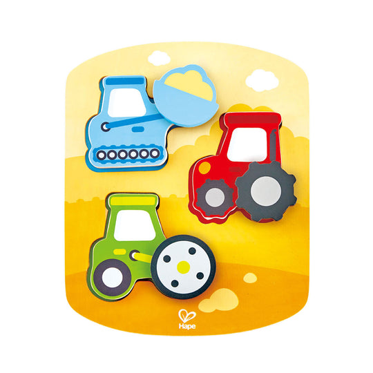 Rompecabezas Dinamico Construccion Hape 18M+