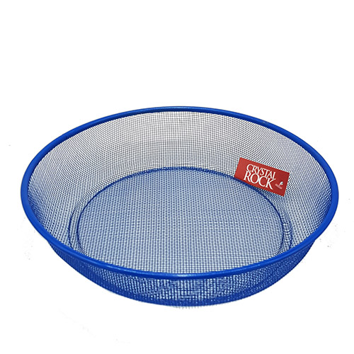 Panera Alambre Pintada Redonda Verde