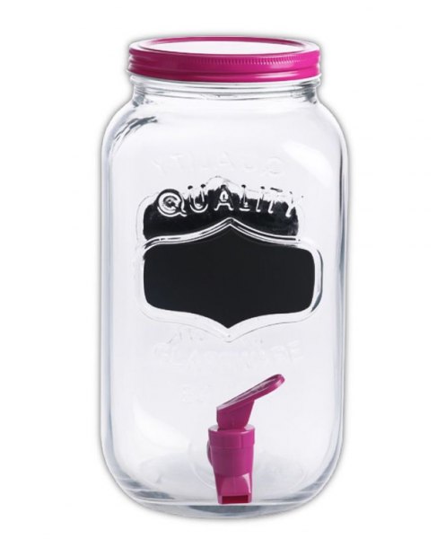 DISPENSER JUGO 3300 ML ROSA