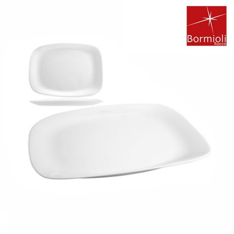 [1400319] Fuente Rectangular Small 18 X 21 Cm Bormioli Parma