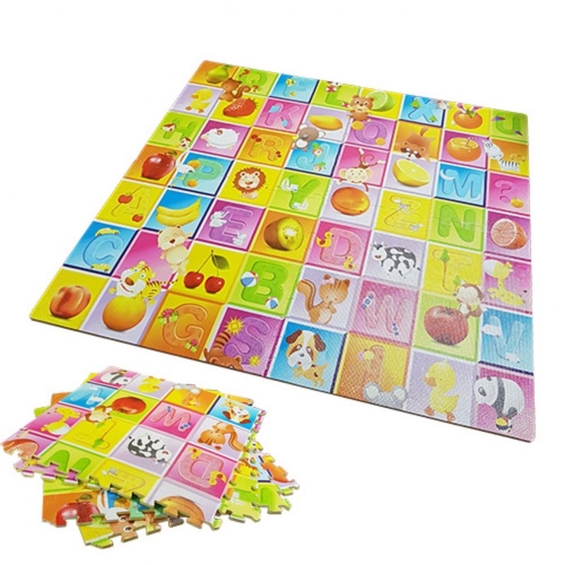 [1400386] Pisos Encastrables De Goma 4 Modulos 60X 60 1 Cm Espesor