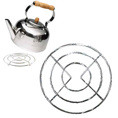 Posa Pava Metal Cromado 18 Cm