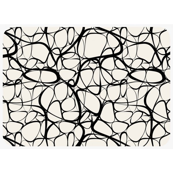 [146064] Individual Pvc 30 X 40 Arabescos Blanco