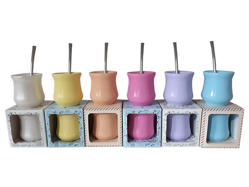 [152421] Mate Pera Con Bombilla Bordo