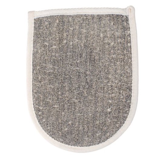 [1650625] Esponja Natural Plana Gris