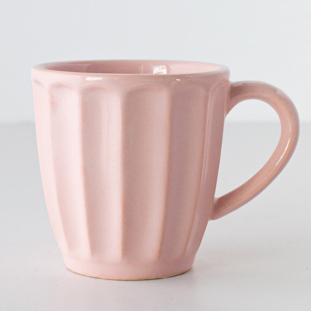 Café Doble 150 Cc Vainilla Rosa Ceramica