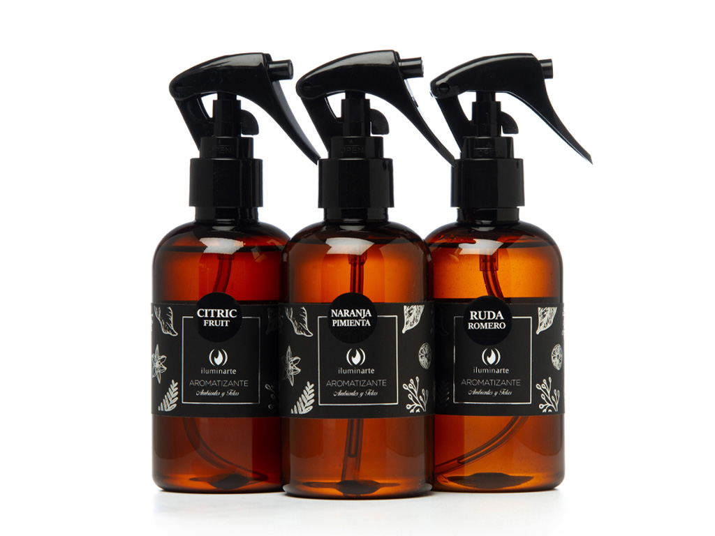 Aromatizante Aromatico 200 Ml Ruda - Romero Iluminarte