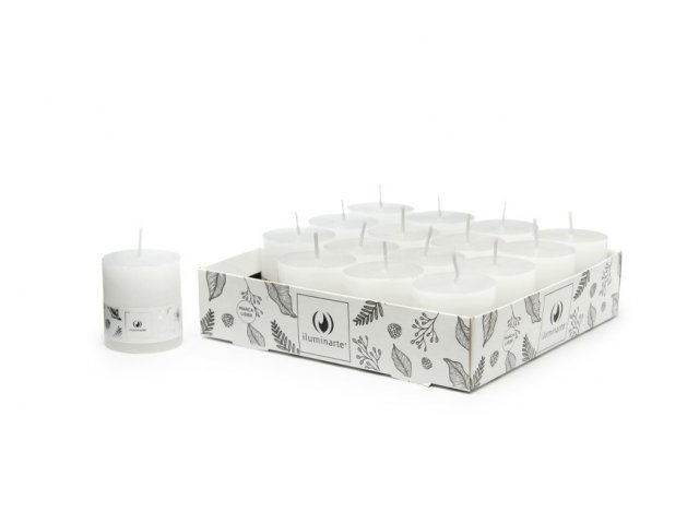 Vela Votivo Blanco Neutro X 1 5 X 4,4 Cm Iluminarte