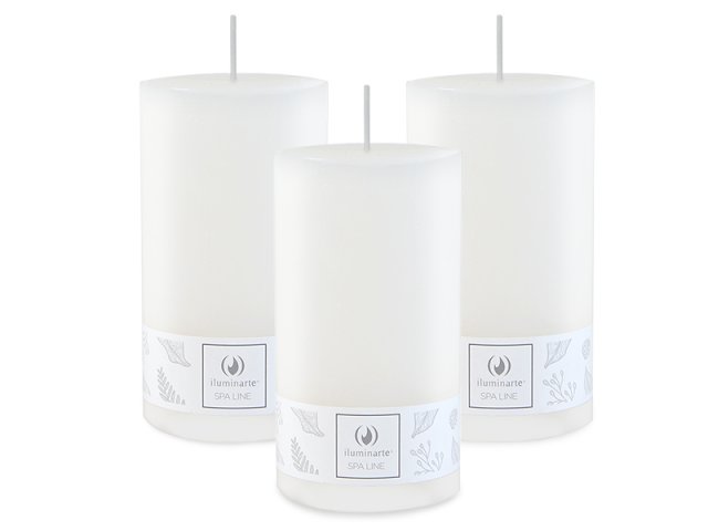 Vela Spa Line Grande 13 X 6,8 Cm Iluminarte