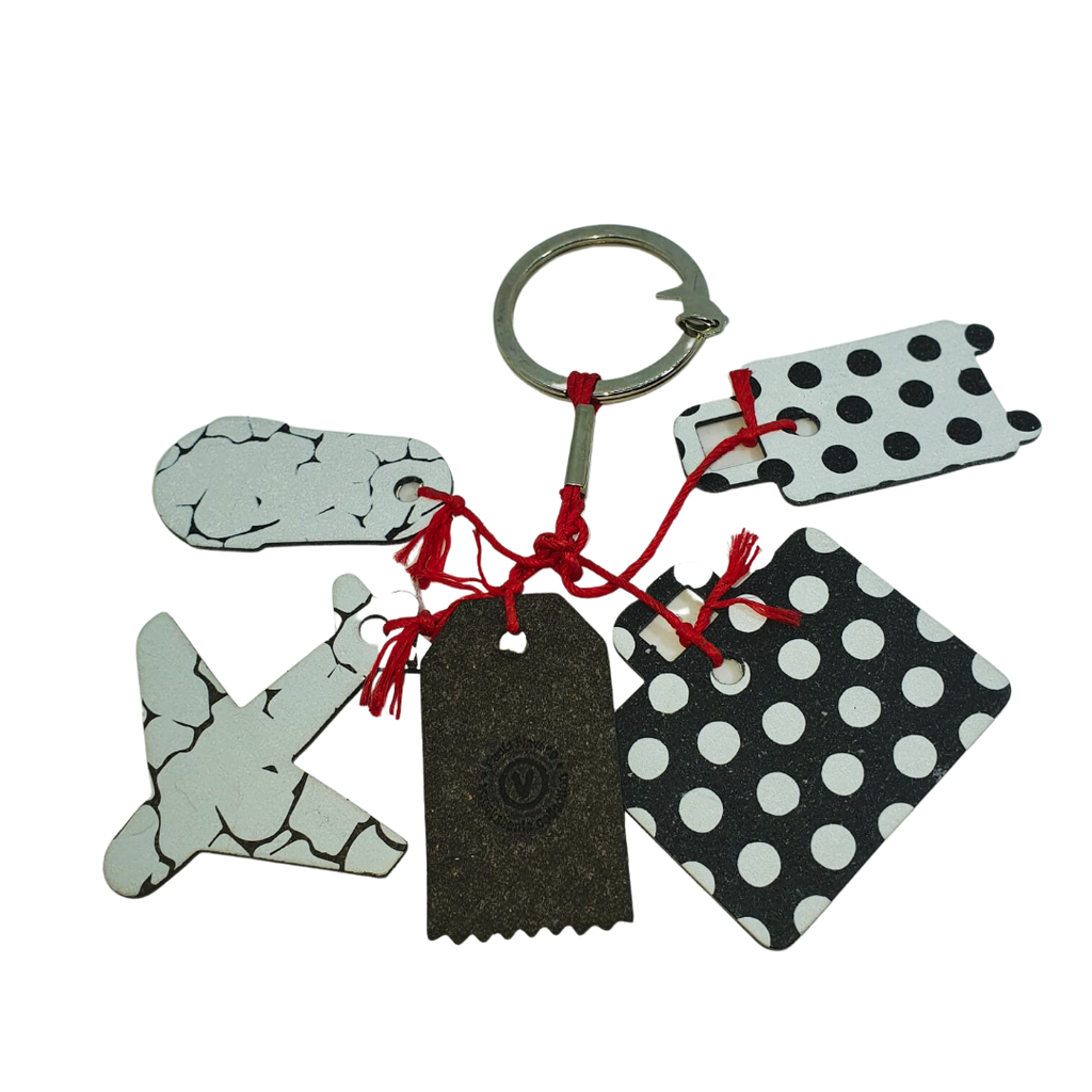 Llavero Travel Charm Cuero By Paola Navone