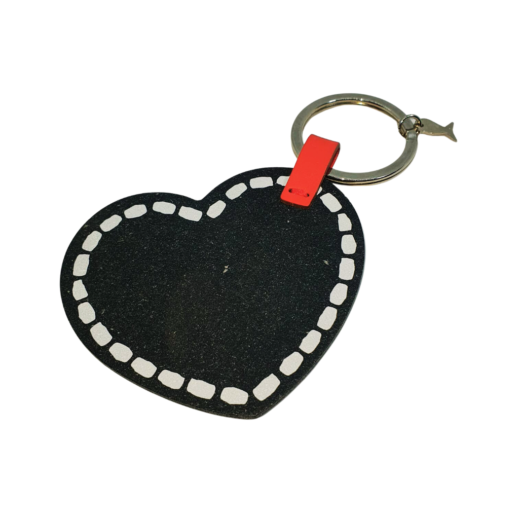 Black Heart Key Holder Cuero By Paola Navone