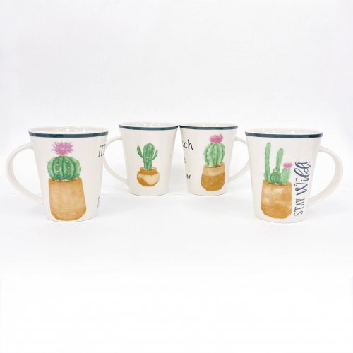 JARRO MUG CON CACTUS