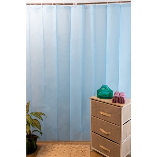 [3800064] Cortina Peva 180 X 180 Turquesa