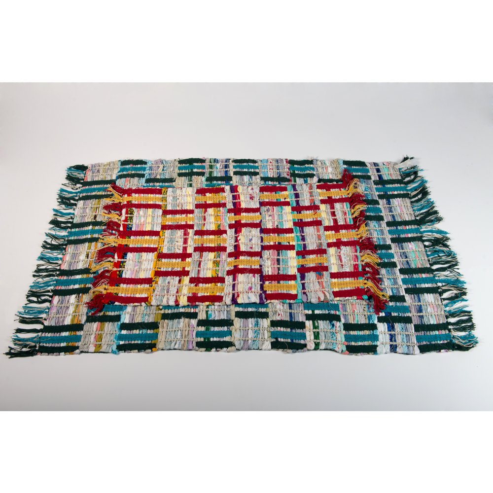 Alfombra Algodón Multicolor 80X120 50%OFF