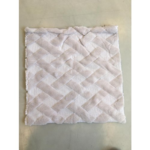 [380946] Funda De Almohadon Cuadrados Gris