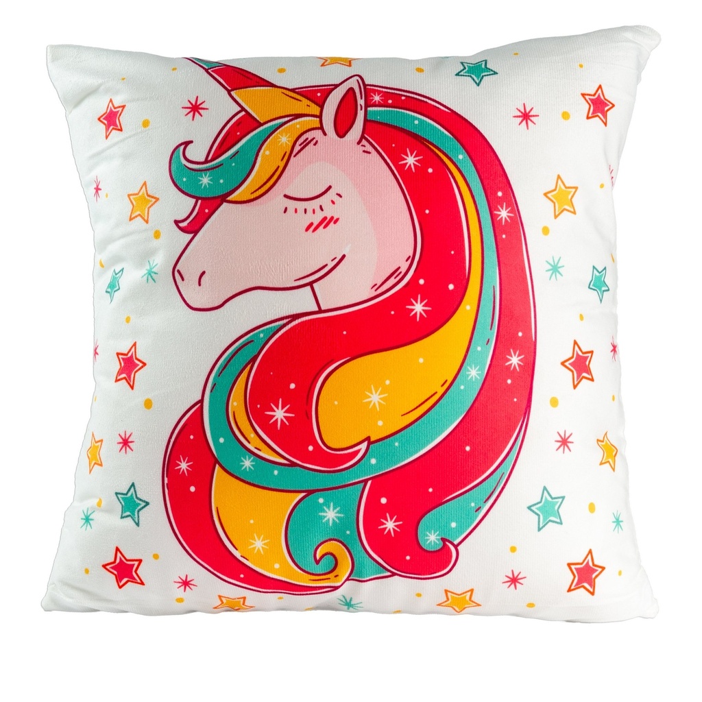[380903] Funda De Almohadon Unicornio 43 X 43 Cm