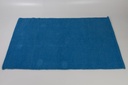 ALFOMBRA ALGODON AZUL 90 X 150 CM