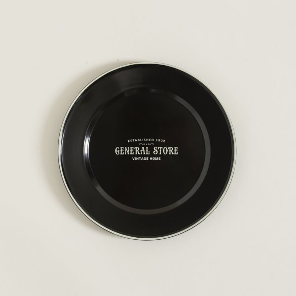 Set X 6 Plato Playo Enlozado General Store 25 Cm
