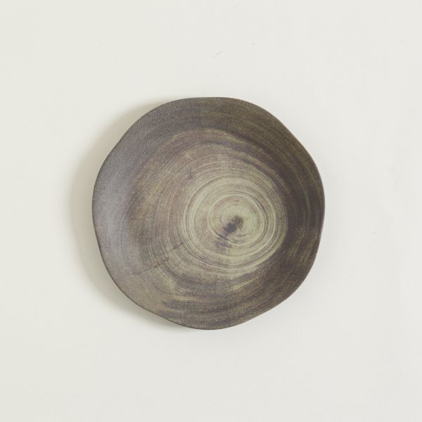 [4110179] Plato  De Fibra De Bamboo Sumatra  Simil Madera Ex