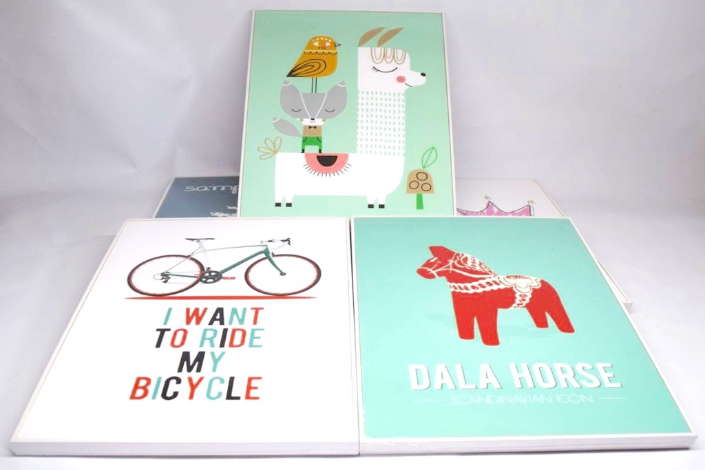 Cuadro De Plastico 30 X 40 Cm