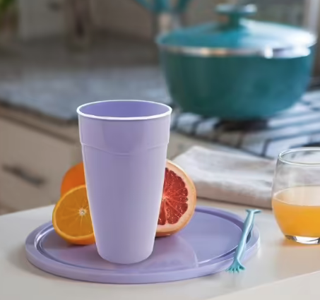 [45931] Vaso Media Pinta 500 Cm3 Lila Pastel