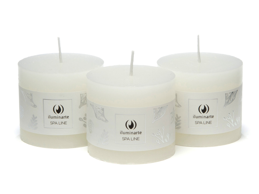 Vela Spa Line Chico 6 X 6.8 Cm Iluminarte