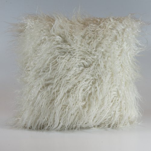 [380222] Funda Almohadon 30 X 43 Pelo Oveja Blanco