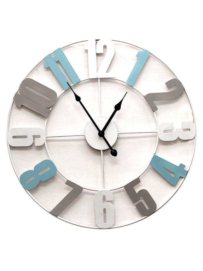 RELOJ PARED WHITE 50 CM RL27019