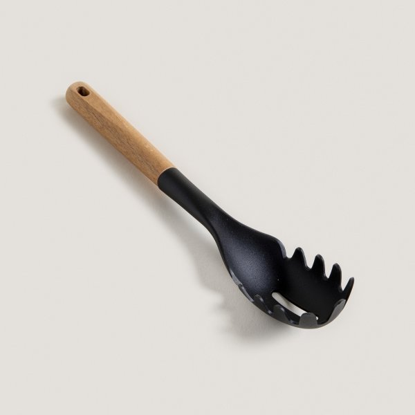 [411364] OFERTA CUCHARA SPAGHETTI SILICONE NYLON Y MADERA
