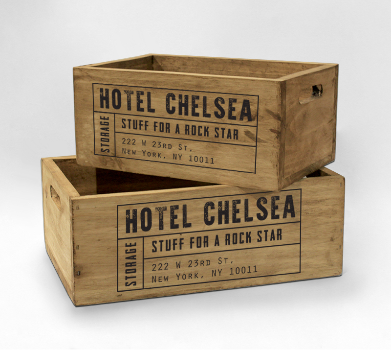 CAJAS ORGANIZADORAS RECTANGULARES HOTEL CHELSEA 36 X 21 X 14 CM - RECTANGULAR 