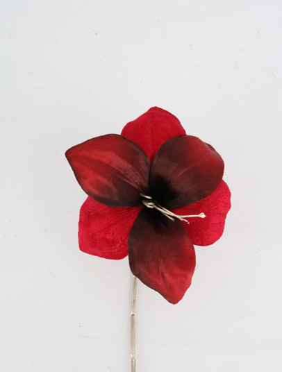 AMARILIS STEM 33CM RED