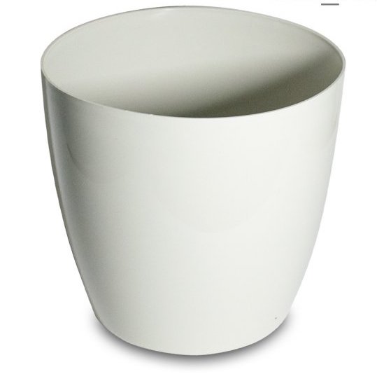 Maceta Turquia Lisa Marfil Brillo 44Cm H 48Cm D