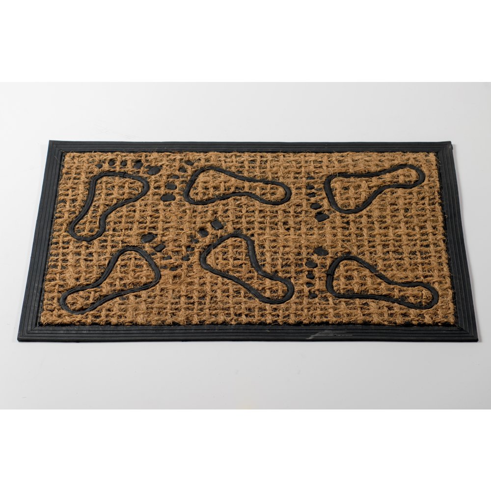 Felpudo De Goma Coco Pies 40 X 60