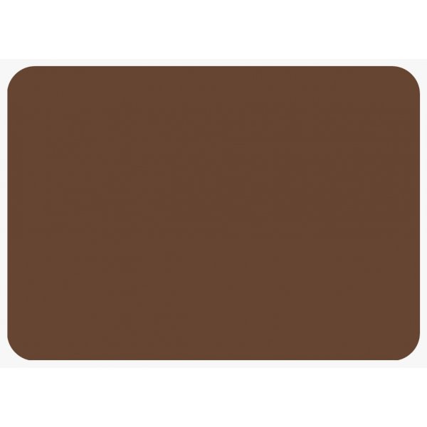 INDIVIDUAL PVC FINO 30 X 40 CM MARRON