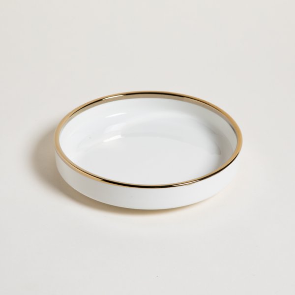 PLATO DE SOPA KENDALL C/ BORDE DORADO 19X4CM