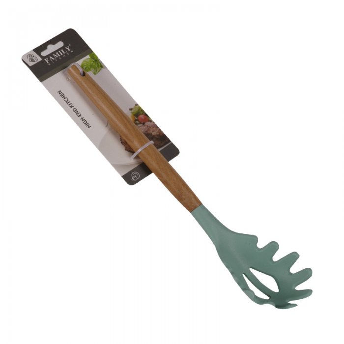 [414706] Cuchara Fideos Silicona Aqua 32 Cm