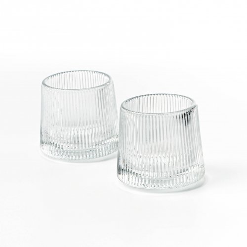 SET X 6 VASOS WHISKY RAYADO 170 ML